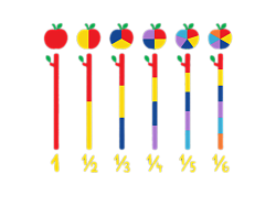 Игра "Арифметика - Дроби" 2,5х2 м